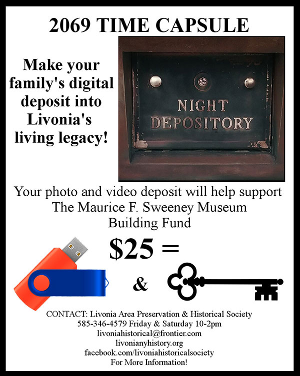 2069 Time Capsule advertisement